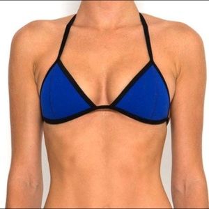 Triangl Malibu Blue Bikini Top